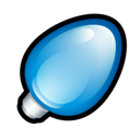Christmas Light Blue icon